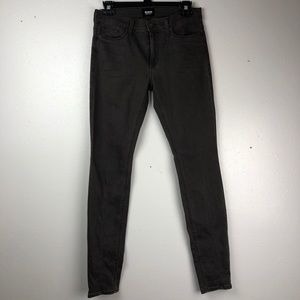 Hudson NWT super skinny nico moto grey wash sz 26